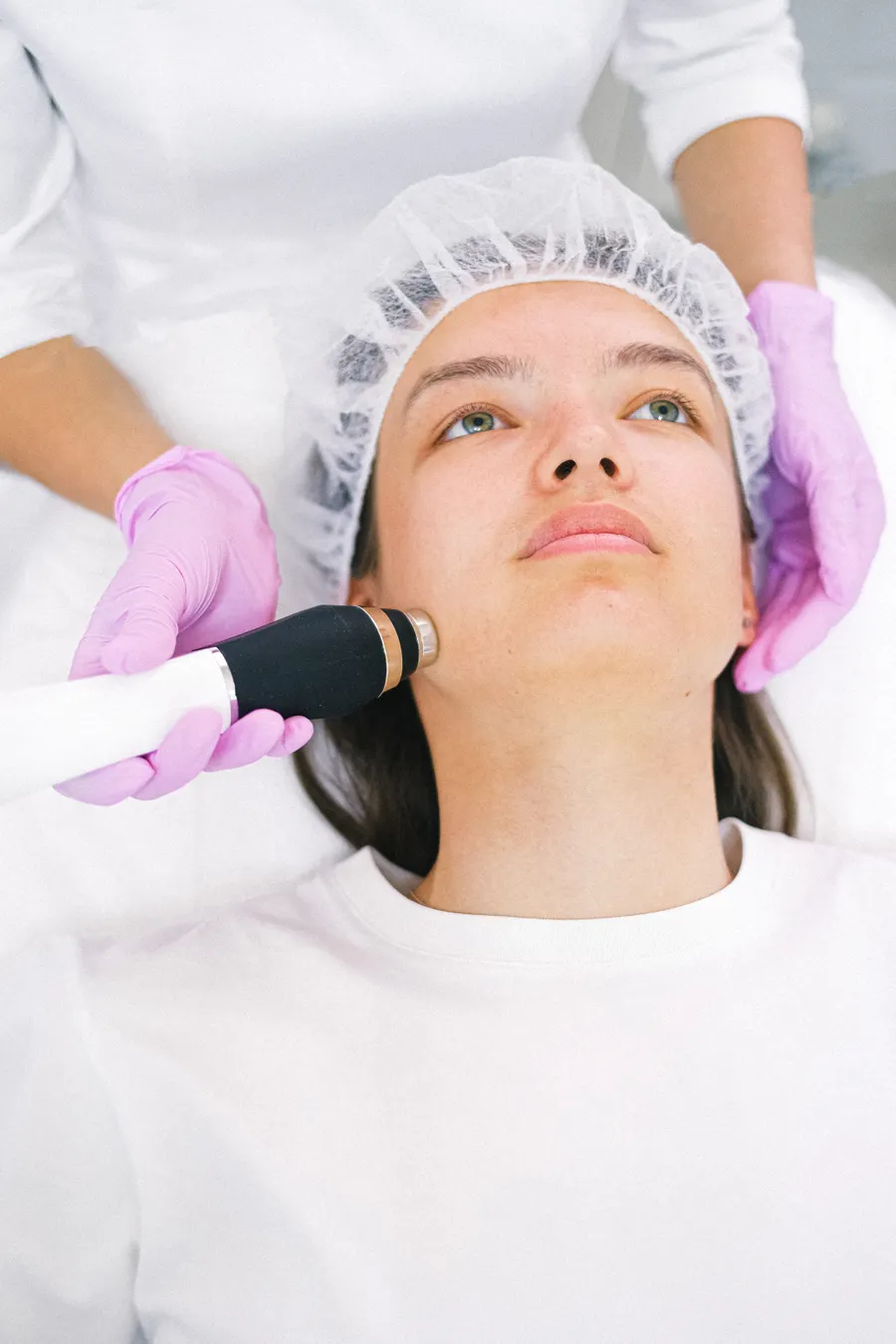 Tratamiento de medicina estética en una clínica
